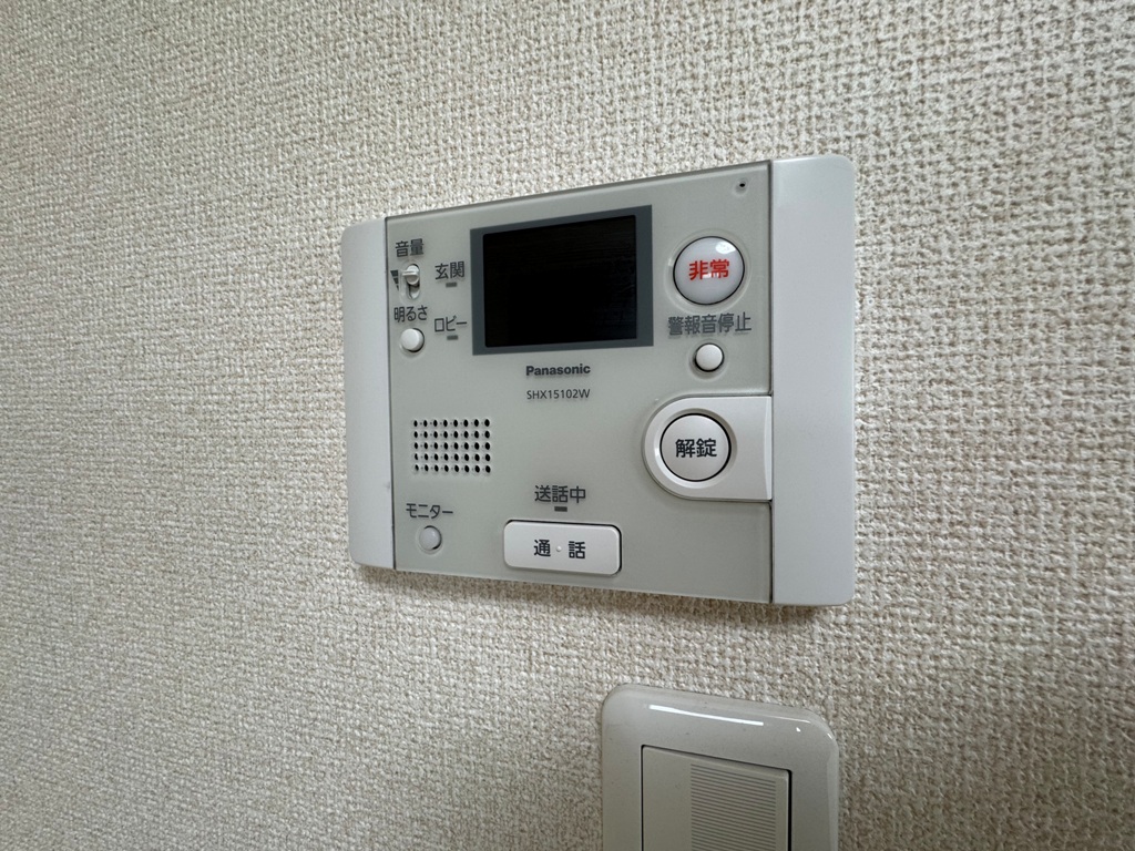 フジパレス下新庄Ⅰ番館のTVモニターインターホン