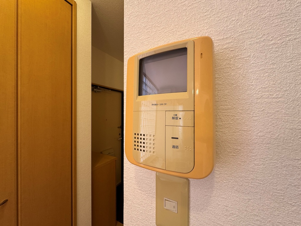 サンキャッスル田川のTVモニターインターホン