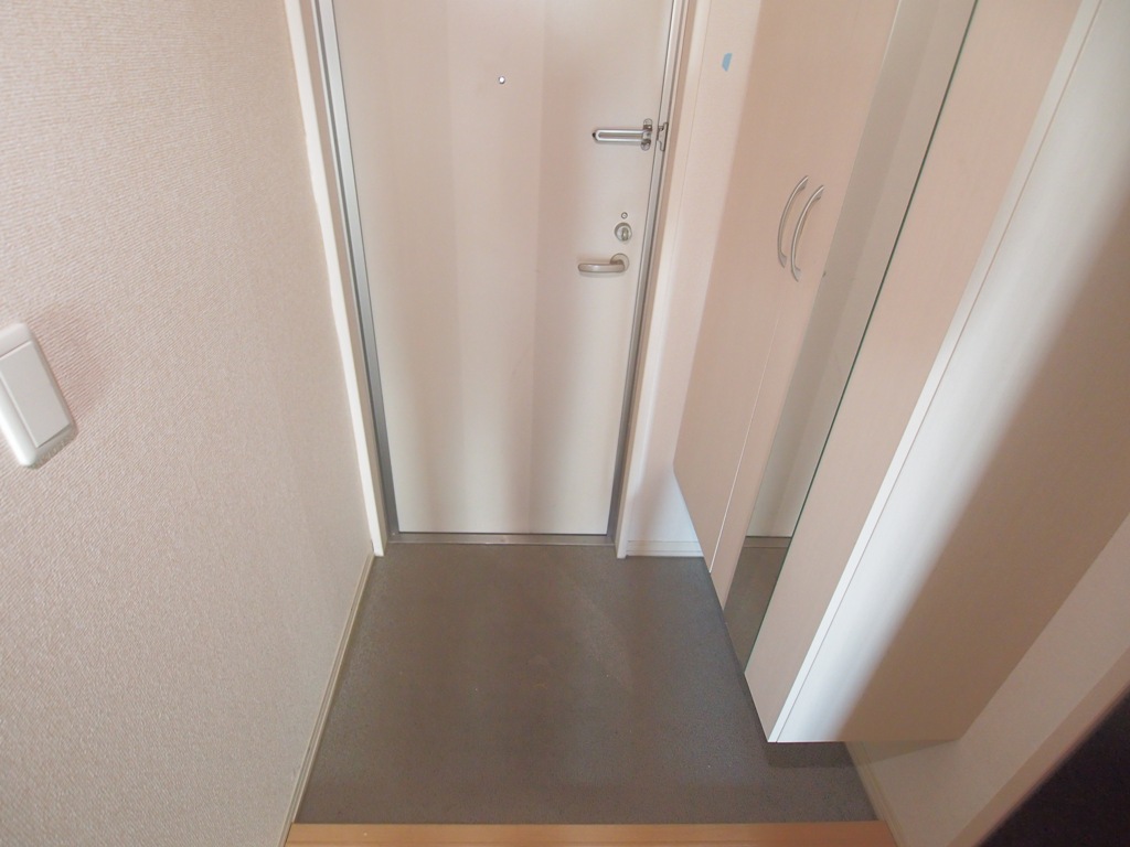 大阪府大阪市東淀川区西淡路1丁目16-16シャルムB,206号室のカードキードアの玄関