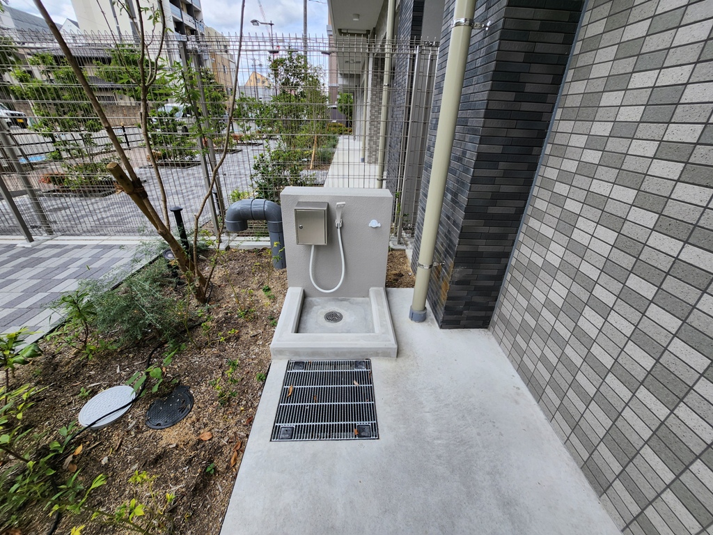 大阪府大阪市東淀川区東淡路4丁目30-4,エスリード ザ・グラン大阪サウスの共用設備のペット足洗シャワー